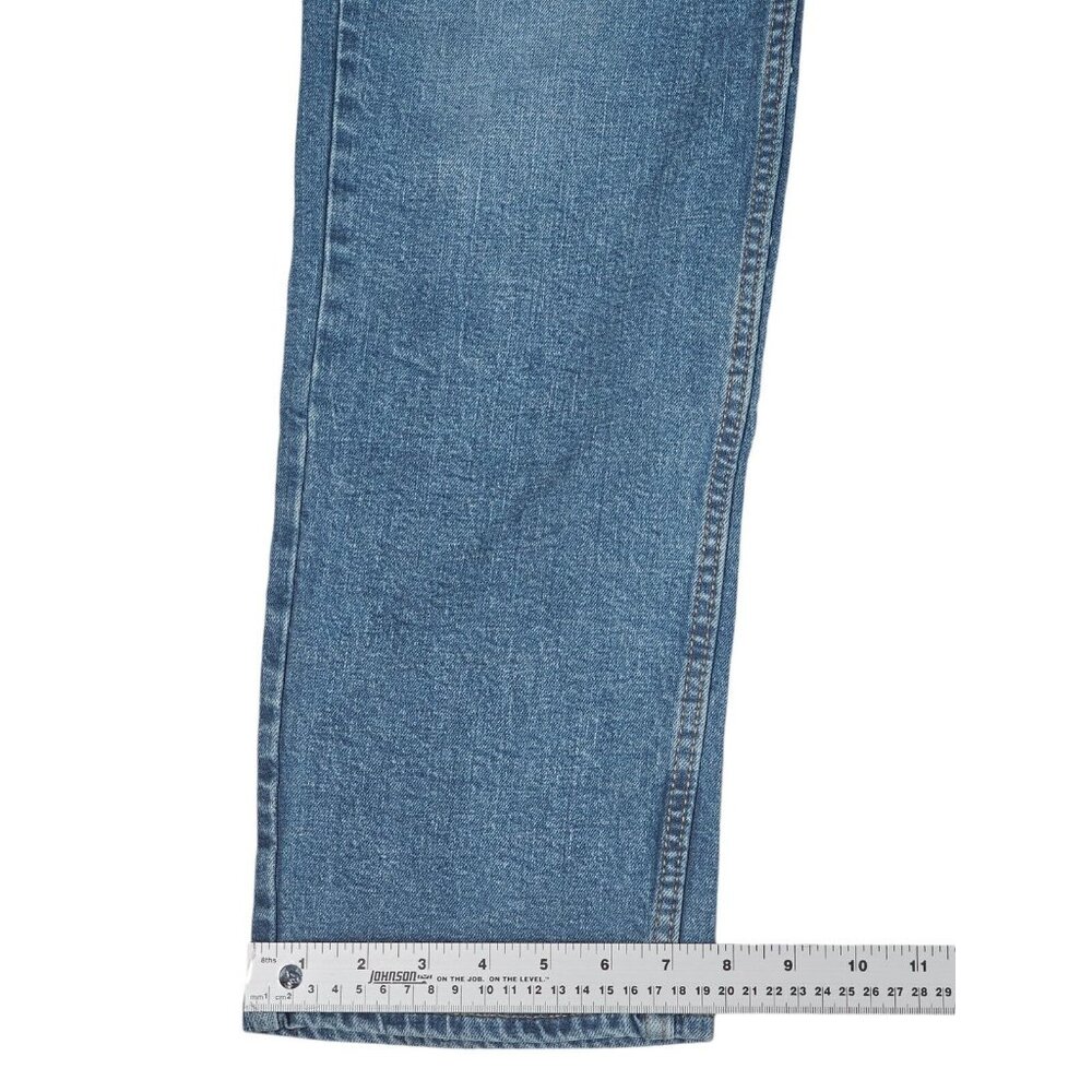 Old Navy Men's Size 38x32 Straight Leg Light Wash 100% Cotton Denim Jeans - Picture 4 of 9